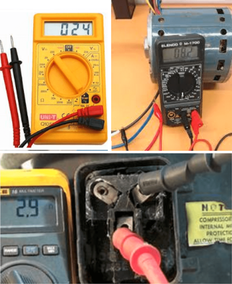 3 phase clearance motor continuity test