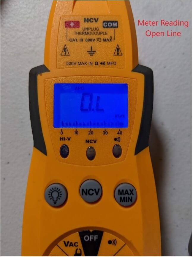 meter reading open line